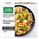 Healthy Choice Simply Steamers Three Cheese Tortellini, Single Serve Frozen Meal