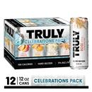 TRULY Hard Seltzer, Hard Seltzer, Variety Pack, Celebrations, 12 Pack