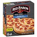 Red Baron Frozen Pizza Deep Dish Singles Pepperoni, 2 Count