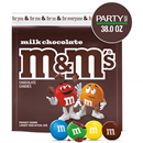 M&M'S Milk Chocolate Candy, Party Size, 38 oz Bag