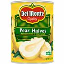 Del Monte Bartlett Pear Halves In Heavy Syrup