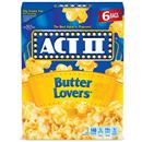 Act II Butter Microwave Popcorn 6-2.75 Oz