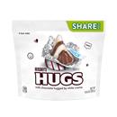 HERSHEY'S HUGS Milk Chocolate and White Creme Candy Share Pack
