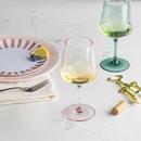 Hy-Vee Seasons Acrylic Stemmed Wine Glass in Pink, 17oz