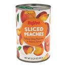 Hy-Vee Sliced Yellow Cling Peaches in Heavy Syrup