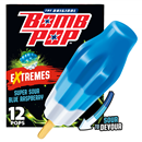 Bomb Pop Extremes Super Sour Blue Raspberry Ice Pops, 12 Pack
