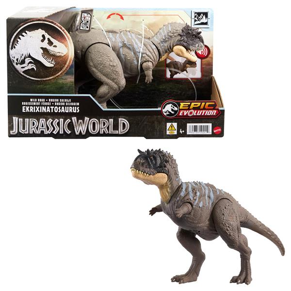 Mattel Epic Evolution Jurassic World Wild Roar Ekrixinatosaurus, 4