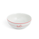 Hy-Vee Seasons Red Bow Serving Bowl