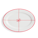 Hy-Vee Seasons Red Bow Serving Platter