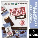 Perfect Bar, Mini Gluten-Free Chocolate Covered Peanut Butter Protein Bar, 6-1.05 oz