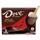 DOVE Vanilla Ice Cream Bars Coated With Dark Chocolate 3Ct