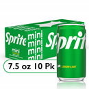 Sprite Mini Lemon-Lime Soda 10 Pack