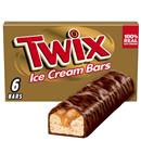 TWIX Caramel Vanilla Ice Cream Bars 6Ct