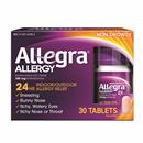 Allegra 24HR Non-Drowsy Antihistamine, Tablets, Fast-acting Allergy Symptom Relief, 180 mg