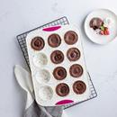 Trudeau Structure Silicone Dome Cupcake Pan