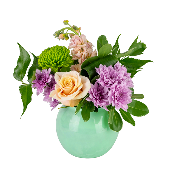 Peachy Keen Flower Arrangement | Hy-Vee Aisles Online Grocery Shopping