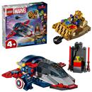 LEGO Marvel Captain America vs. Thanos, 76319, 4+ 107 Pieces