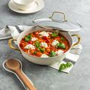 Hy-Vee Seasons 5 Qt. Everyday Pan and Lid in Linen