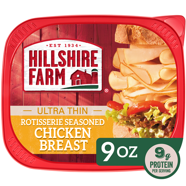 Hillshire Farm Ultra Thin Sliced Rotisserie Seasoned Chicken