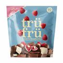 Tru Fru Nature's Raspberries Hyper-Chilled in White & Milk Chocolate
