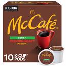 McCafe Premium Roast Decaf Coffee, Single Serve Keurig K-Cup Pods, Decaffeinated, 10 Count