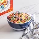 Hy-Vee Seasons Striped Cereal Bowl in Blue