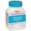 Hy-Vee HealthMarket Potassium 99mg Dietary Supplement Tablets